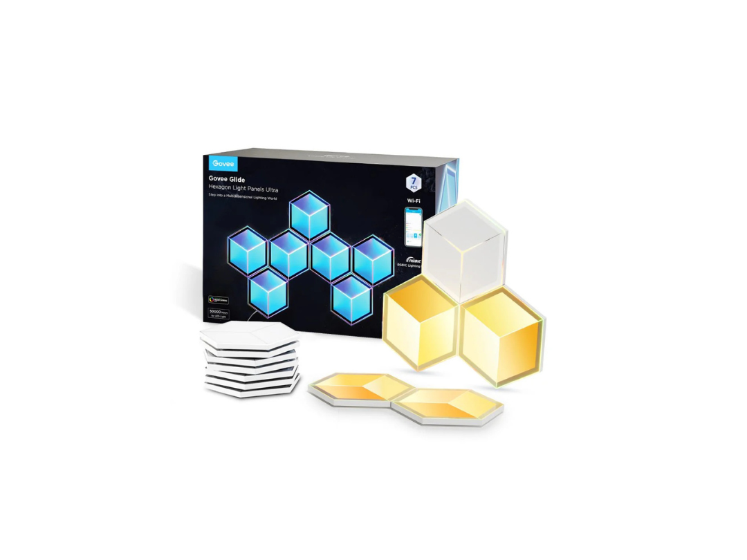Govee Glide Hexagon Light Panels Ultra - 7 Pack Govee Glide Hexagon Light Panels Ultra - 7 Pack